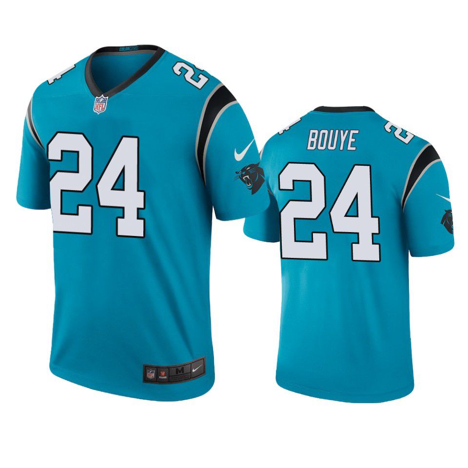 Men Carolina Panthers 24 A.J. Bouye Nike Blue Authentic NFL Jersey